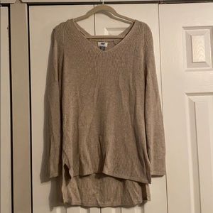 Tan sweater
